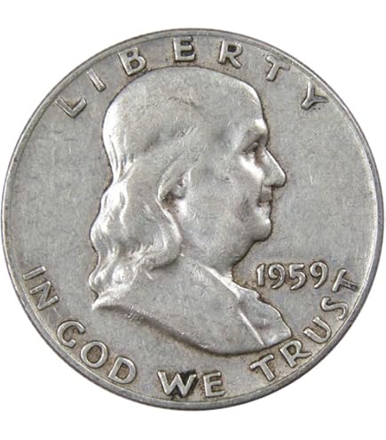 1962 D Franklin Half Dollar BU Uncirculated Mint State 90% Silver