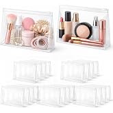 MJRASG Clear Makeup Bags with Zipper, 20 Pack Small Transparent Cosmetic Bag, EVA Toiletry Organizer Reusable Zipper Pouches Bulk for Makeup, Skincare and Travel Essentials, 7.9&rdquo;