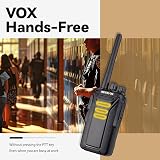 Retevis RT27 Rechargeable Walkie Talkie 16 Channel PMR446 VOX USB Charger (1 view 6