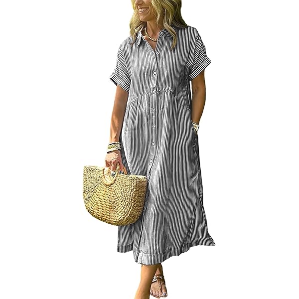 Vestidos Casuales De Manga Corta Para Mujer, Minivestido De Verano Con Textura, Bohemio, Vestido De Playa, Holgado, Vestido De Vacaciones, Beige, Pequeña