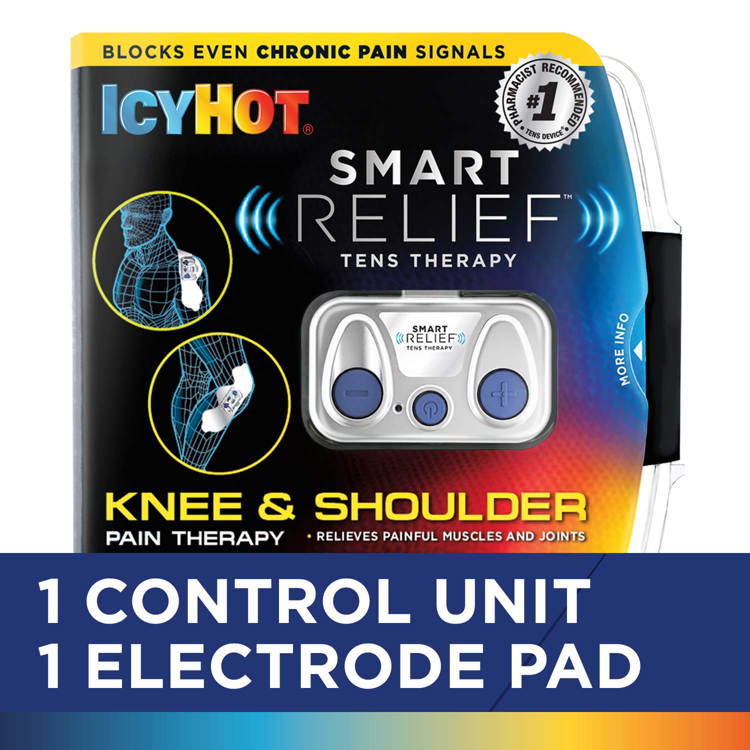 Icy Hot SmartRelief TENS Therapy SmartRelief Control Unit for Wireless Knee & Shoulder Pain