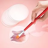 ZHENGYYUU Clear Acrylic Sheets 30 Pcs 4 Inch Circles 10cm 1mm Thick Discs view 4