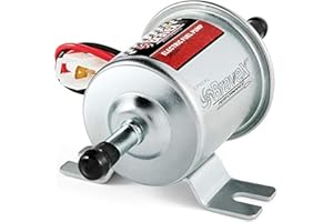 Bravex Universal 12V Low Pressure 2.5-4 PSI Gas Diesel Inline Electric Fuel Pump HEP-02A (2.5-4 PSI)