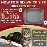 Nature’s Zone XL Cat Litter Tray Liners 100x45cm Pack 20 HDPE EPI view 6
