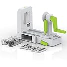 5-Blade Spiralizer Vegetable Slicer, Zucchini Noodle Maker, Best Veggie Pasta & Spaghetti Maker