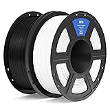 ELEGOO PETG Filament 1.75mm Black & White 2KG, 3D