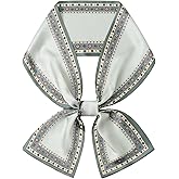 100% Mulberry Silk Scarf for Women - Long 59"*6.3" Shawl, Elegant Head & Neck Wrap Scarf with Gift Packed