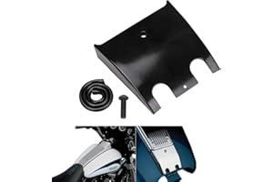 Bid4ze Black Lower Dash Extension Panel For 1989-2007 Harley Touring FLT/FLHT/FLTR Models