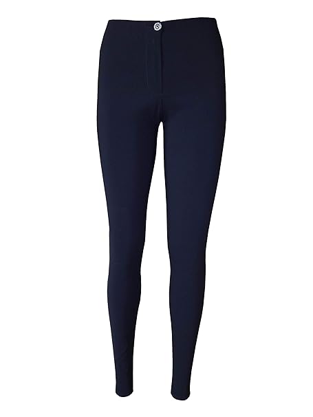 navy blue skinny work trousers womens