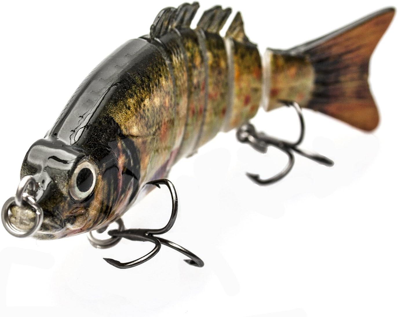 Fishcm Hard Fishing Lures Topwater Lifelike Bass Lures Slow Sinking Hard Bait