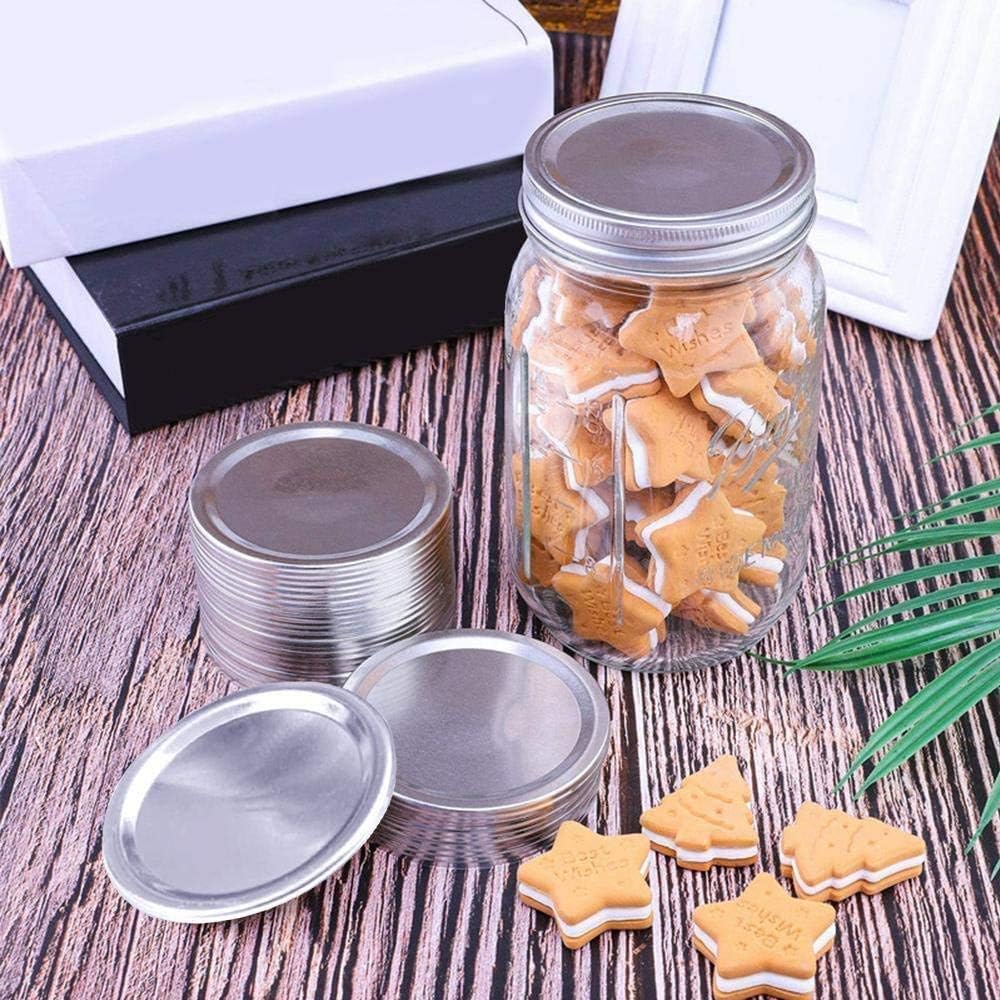 Bar & Wine Tools Canning Lids for Mason Jars 20 Band 20 Pcs Canning