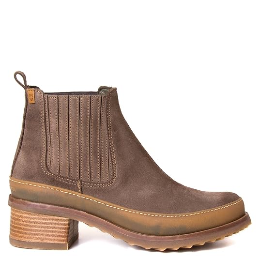 El Naturalista N5121 Kentia Komfortabler Damen Chelsea Boot, Stiefelette, Schlupfstiefel, Perfekte Passform durch Gummizug, B