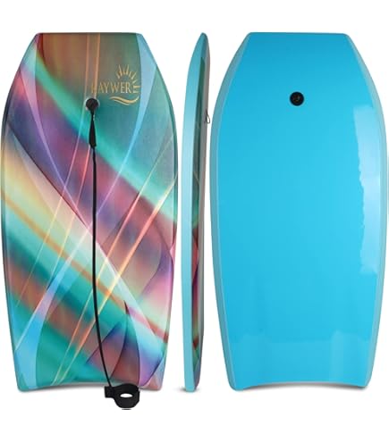 Amazon.com : RAYWER Body Board Lightweight with EPS Core, HDPE