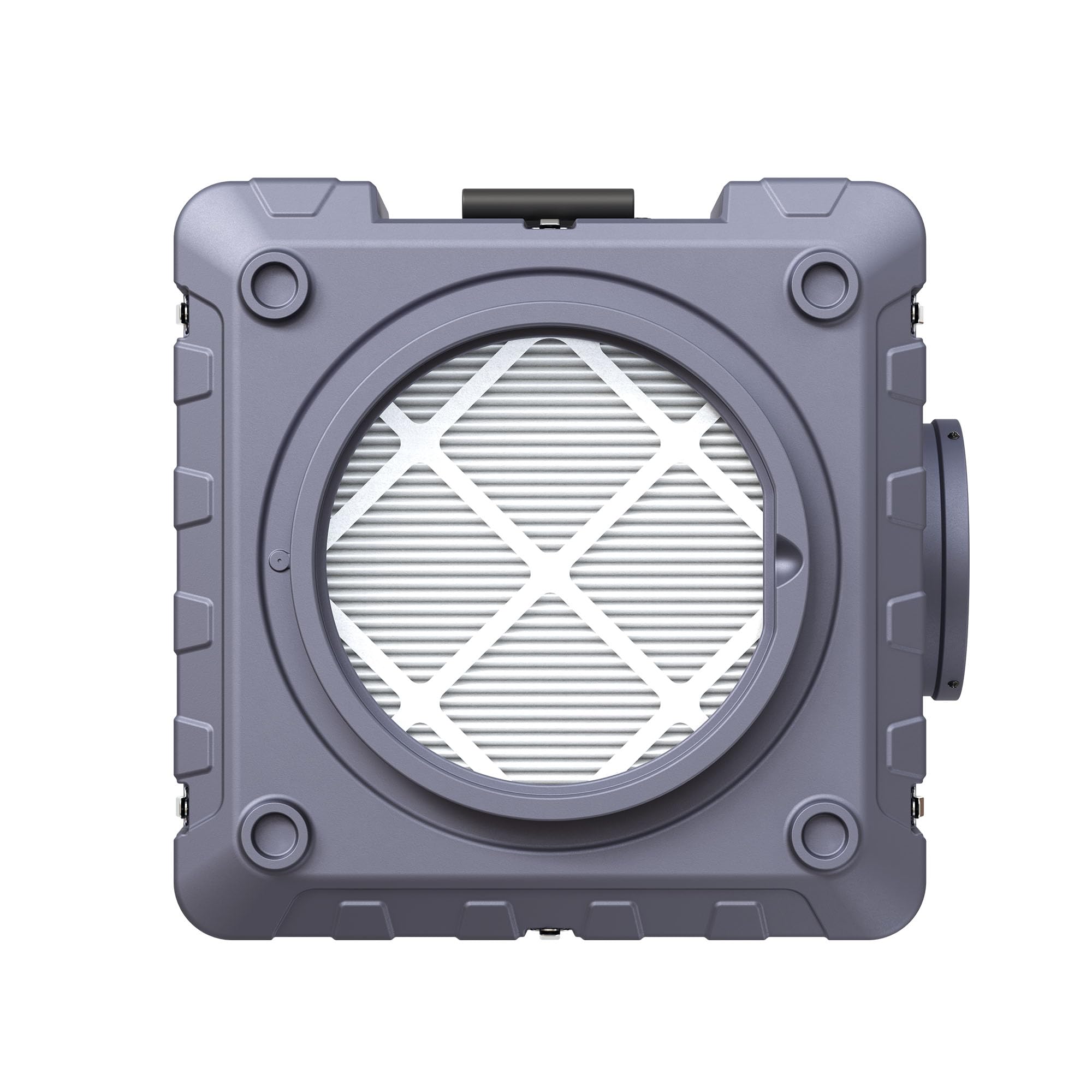 VEVOR Air Scrubber with 3-Stage Filtration, Stackable Negative Air Machine 550 CFM, Air Cleaner with MERV10, Carbon, H13 HEPA, for Home, Industrial and Commercial Use