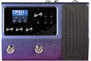 Valeton GP-100 Guitar Bass Amp Modeling IR Cabinets Simulation Multi Language Multi-Effects with Expression Pedal Stereo OTG 