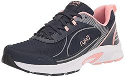 Ryka Women's Sky Walk 4 Walking Sneaker Navy Blue