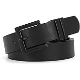 SANSTHS Women's Leather Belt for Jeans Pants Dresses Fashion Ladies Belt Square Gold/Silver Buckle Waist Belt for Women