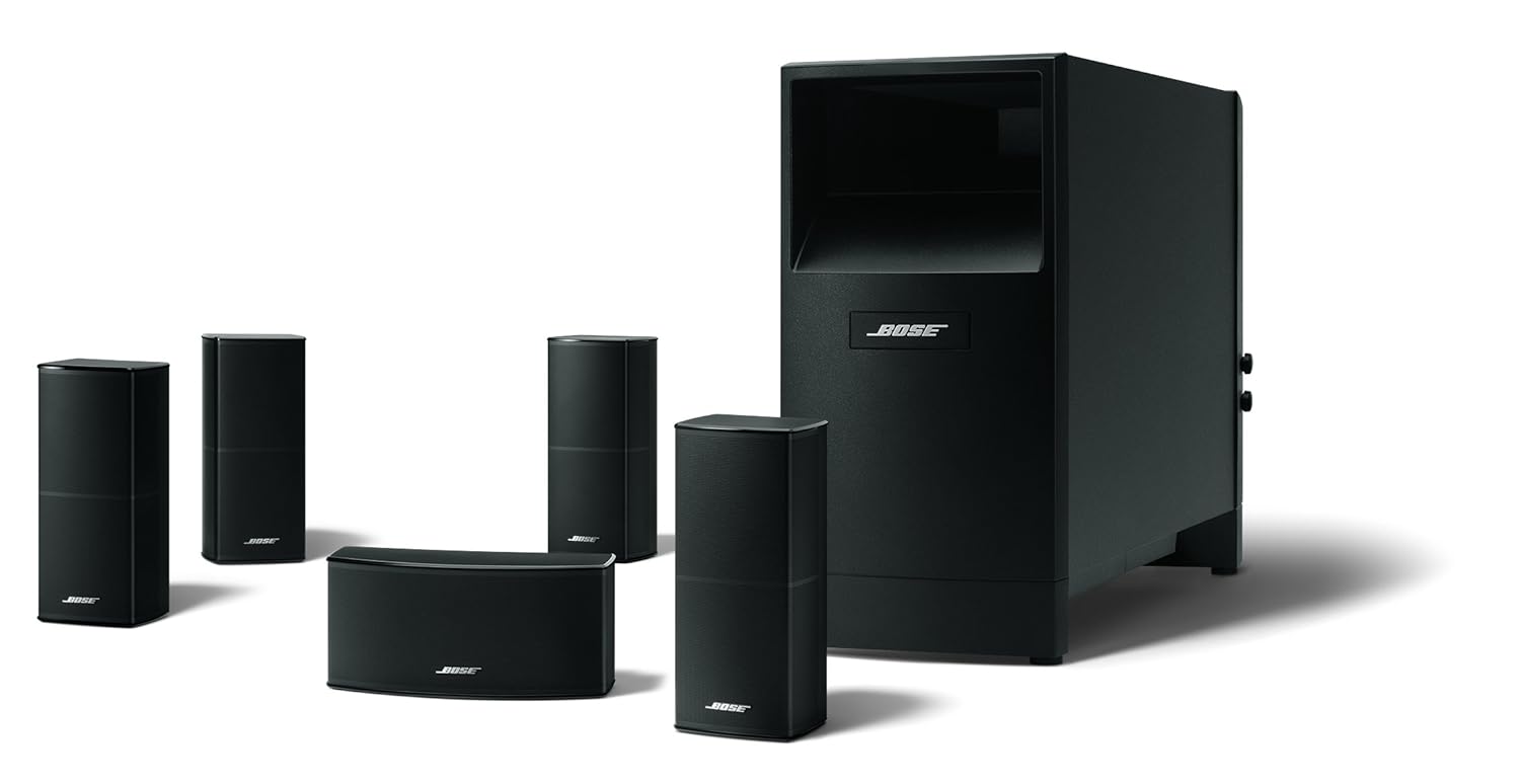 Bose Acoustimass 10 Series V Home Cinema Speaker System, Black Speaker Systems