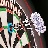 RED DRAGON Gerwyn Price Iceman Darts Practice Rings Kit Assorted Colours view 5