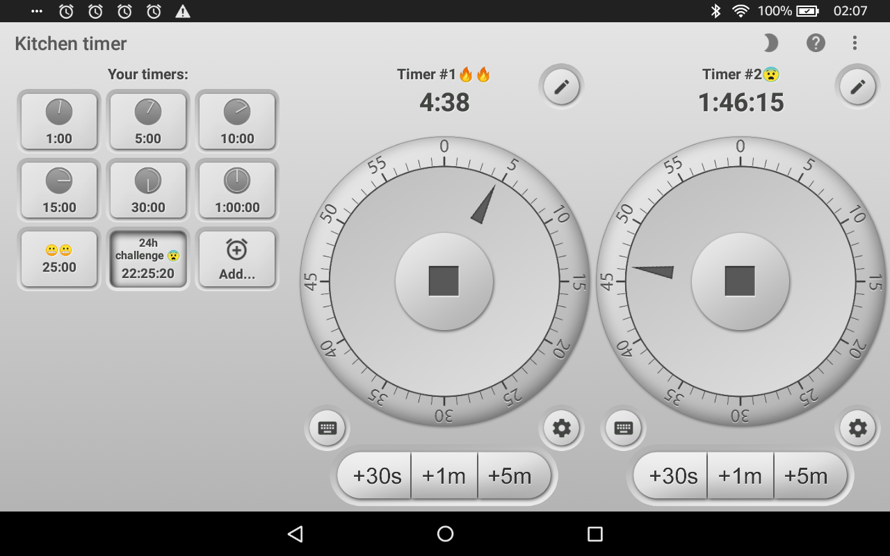 Kitchen Timer Apps & Games