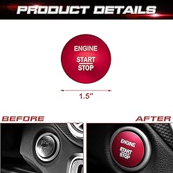 Xotic Tech Aluminum Keyless Start Engine Stop Push