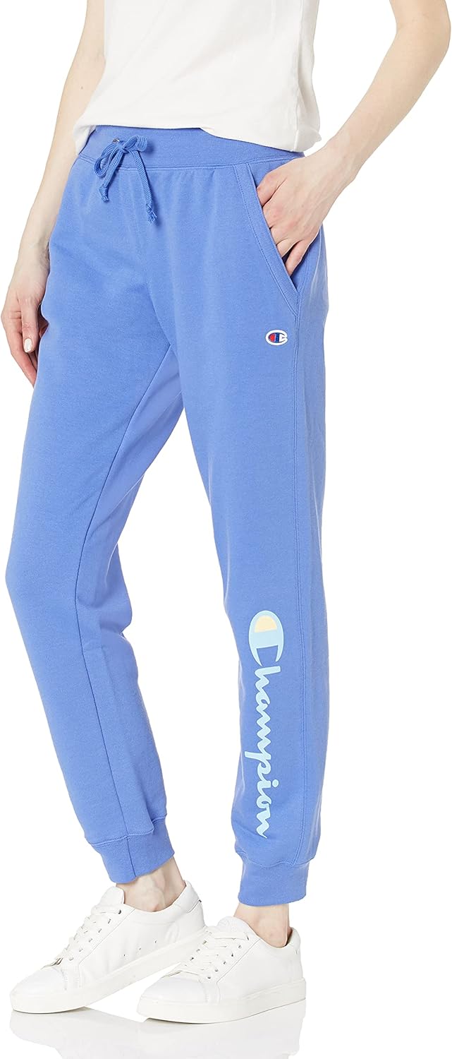Champion Women's Powerblend Graphic Jogger at Amazon Women’s Clothing store