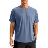 Soothfeel Men's Workout Athletic Shirts Moisture Wicking Running T-Shirts | Quick Dry, Cooling, Breathable, Lightweight, Active Performance Short Sleeve Tee for Running, Gym, Exercise, Tennis