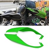 for ZX-25R ZX-4R ZX-4RR zx25r se 2026 2025 2024 2023-2020 new Motorcycle Rear Wing Tail Wing Rear Spoiler Winglet Tail Spoiler Aerodynamic Wing Rear Fairing Wing Accessories (Green)