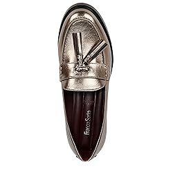 Franco Sarto Womens Carolynn Slip On Tassel Loafers