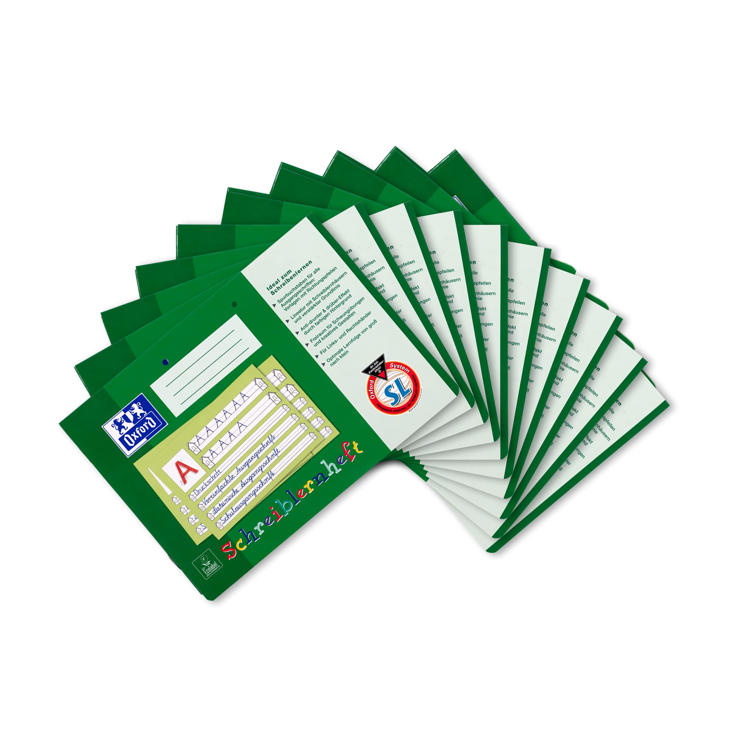 Hamelin Paperbrands Oxford 311401600 Writing Learning Pad A4 Landscape 16 Sheets (Pack of 10)