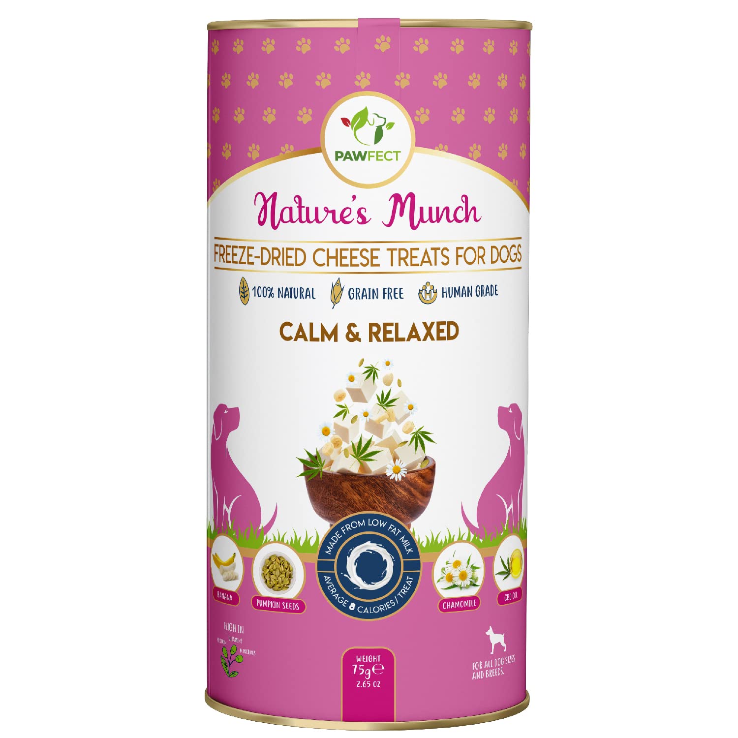 Functional Dog Treats: Calm and Relaxed (80g/2.65oz)