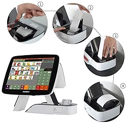 ZHONGJI Point of Sale 15'' Touch Screen Cash