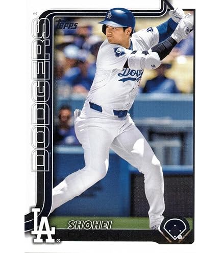 2024 Topps 50/50 Shohei Ohtani Baseball Cards - Pick Your Base Card #1-100 (LA Dodgers)