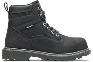 WOLVERINE Women's Floorhand Steel-toe 6" Waterproof Work Boot Work Boot