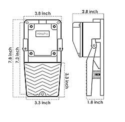 HimaPro Foot Control Switch Pedal ON Off Momentary