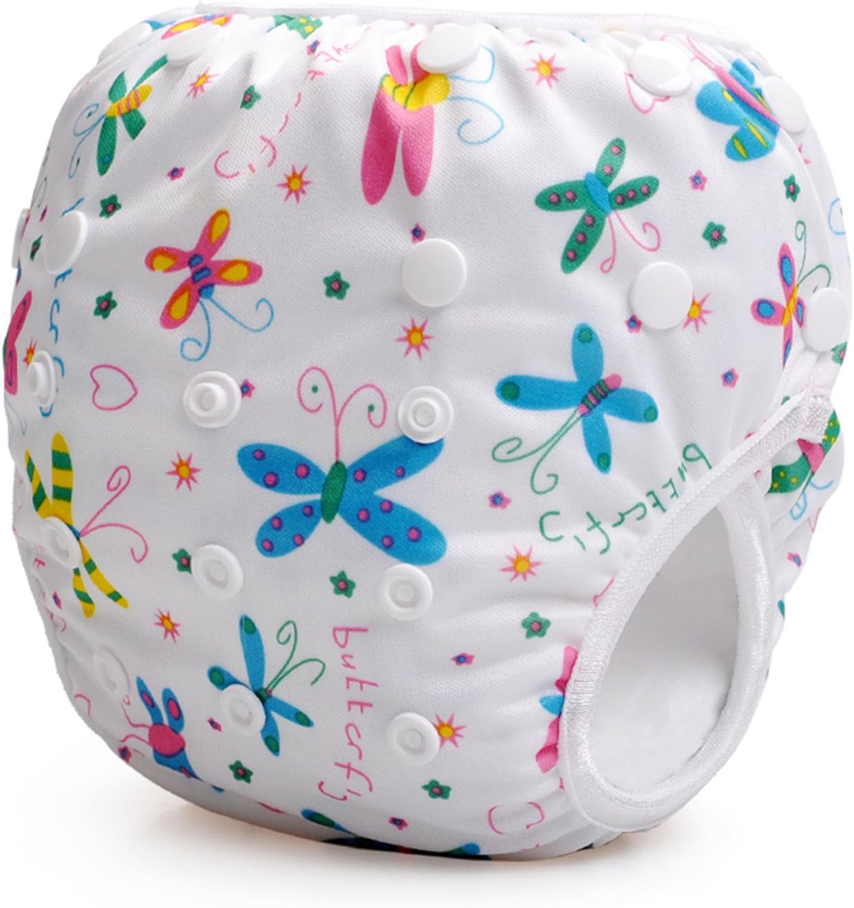 Storeofbaby Washable Swim Diapers Waterproof Short Trunks Adjustable