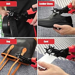 Diyife® Leather Hole Puncher, Full Set Punch Tool