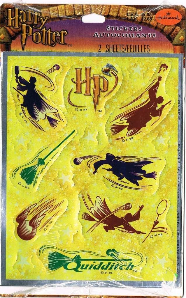 Harry Potter Quidditch Silhouette Stickers from Sorcerer's Stone