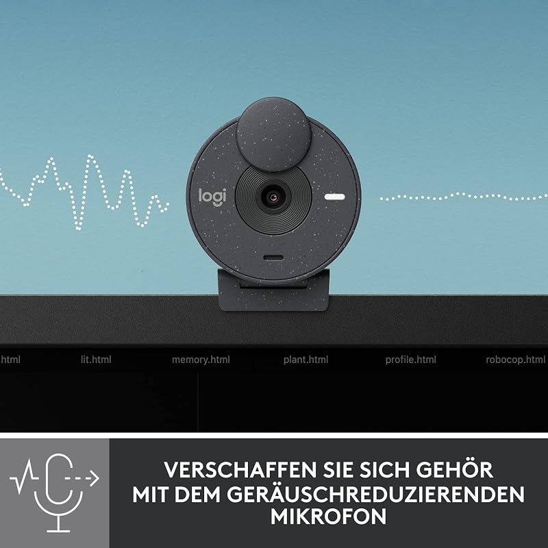 Brio 300 Full HD-Webcam mit Sichtschutz