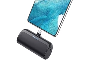 Mini Power Bank 5200mAh, Cordless Plug in Portable Charger, PD USB C Fast Charging Battery Pack Portable Phone Charger Compat