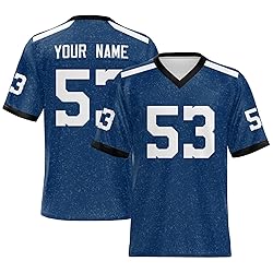 Custom Football Jersey Personalized Rugby