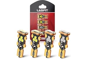 LASFIT 921 912 LED Bulbs Backup Reverse Light Cargo Light High Mount Stop 3rd Brake Light Combo, Canbus White Red Kit for RAM 1500 Silverado F150 Sierra, 6000K, Non-Polarity, 4 Pcs