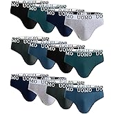 Men's Soft Cotton Briefs: Comfortable Underwear - Full Coverage with Cool Comfort & Breathable for Daily Wear, Multipack