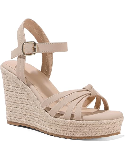 Sandalia Talón Cuña Blanco Ted Baker Gia - Sandalia Con Tacón De