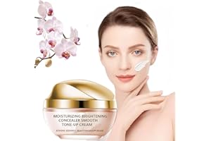 Yuspoer Moisturizing Brightening Concealer Smooth Tone-Up Cream, Corrector Iluminador Hidratante Crema Tónica, Skin Brightening & Moisturizing Tone-Up Cream (1 Pcs, One)