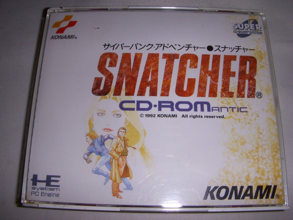 Amazon Com Snatcher Cd Romantic Japan Import Video Games