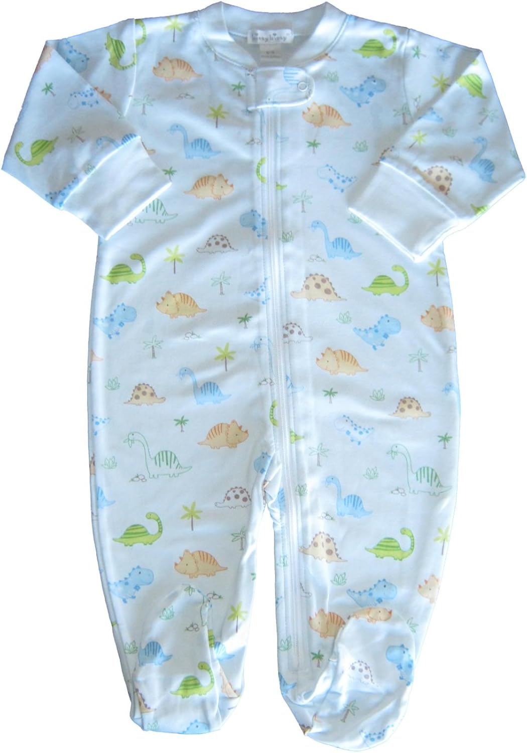 kissy kissy zipper onesie