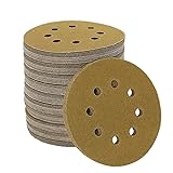 Mestool 5-Inch 8-Hole Hook and Loop Sanding