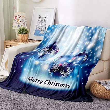DGSGBAS Sherpa Decke Werfen,Leuchtende Sterne 3D-Druck Vlies Decke