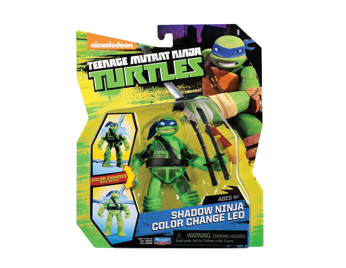 Figurine TMNT Shadow Ninja - Leonardo Qui Change De Couleur - Nickelodeon